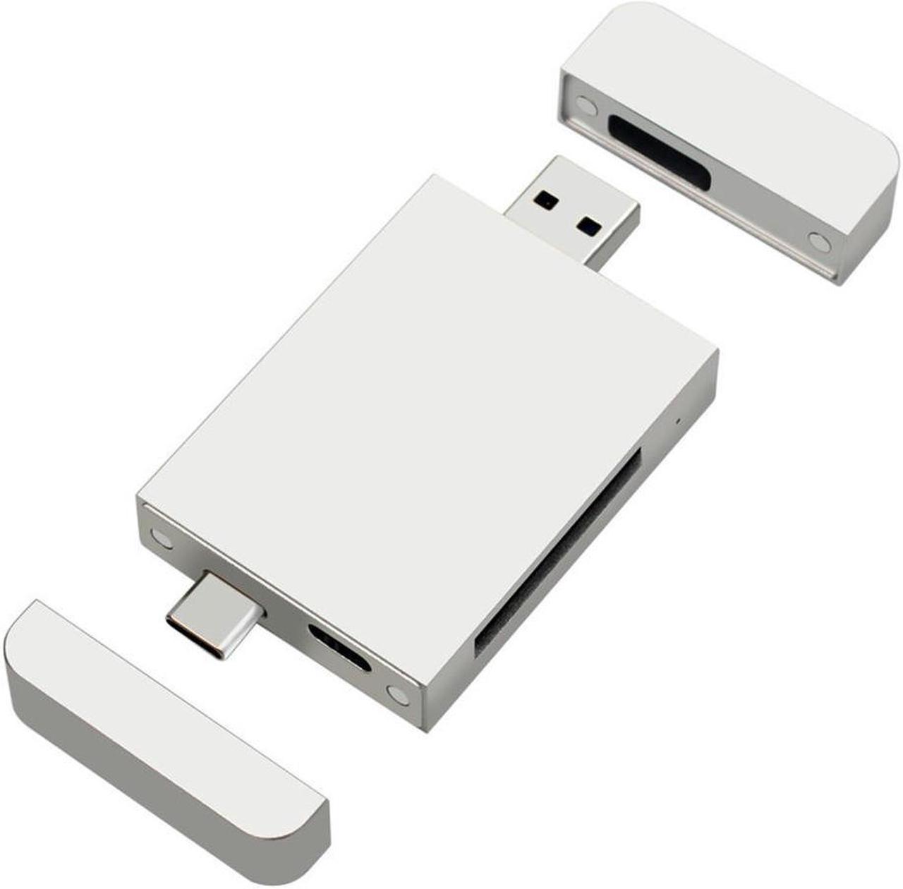 High-Speed Dual Interface Magnetic USB3.2 Type-C/A to CF/CFEXPRESS Card Reader for Z6/Z7 1DX3 and CFE, 10Gbps