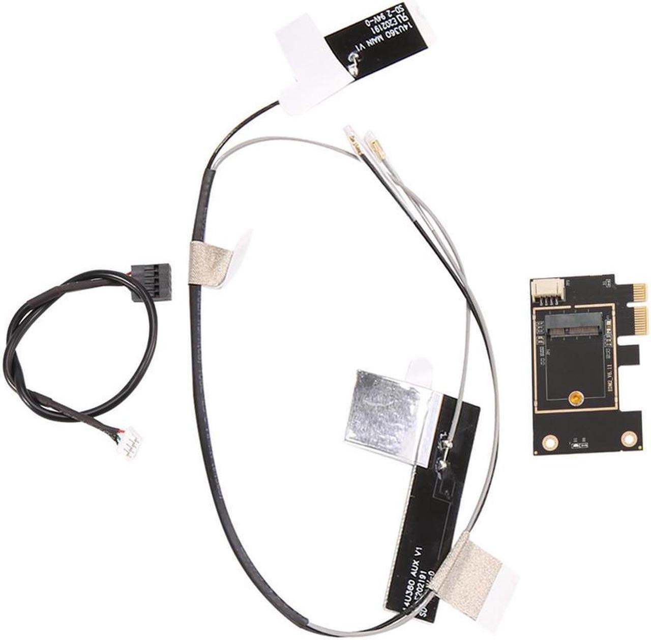 M.2 Adapter M2 NGFF Key a E To Pci Express PCI-E 1X NGFF Support 2230 Wireless Network Card for AX200 9260AC 8265AC