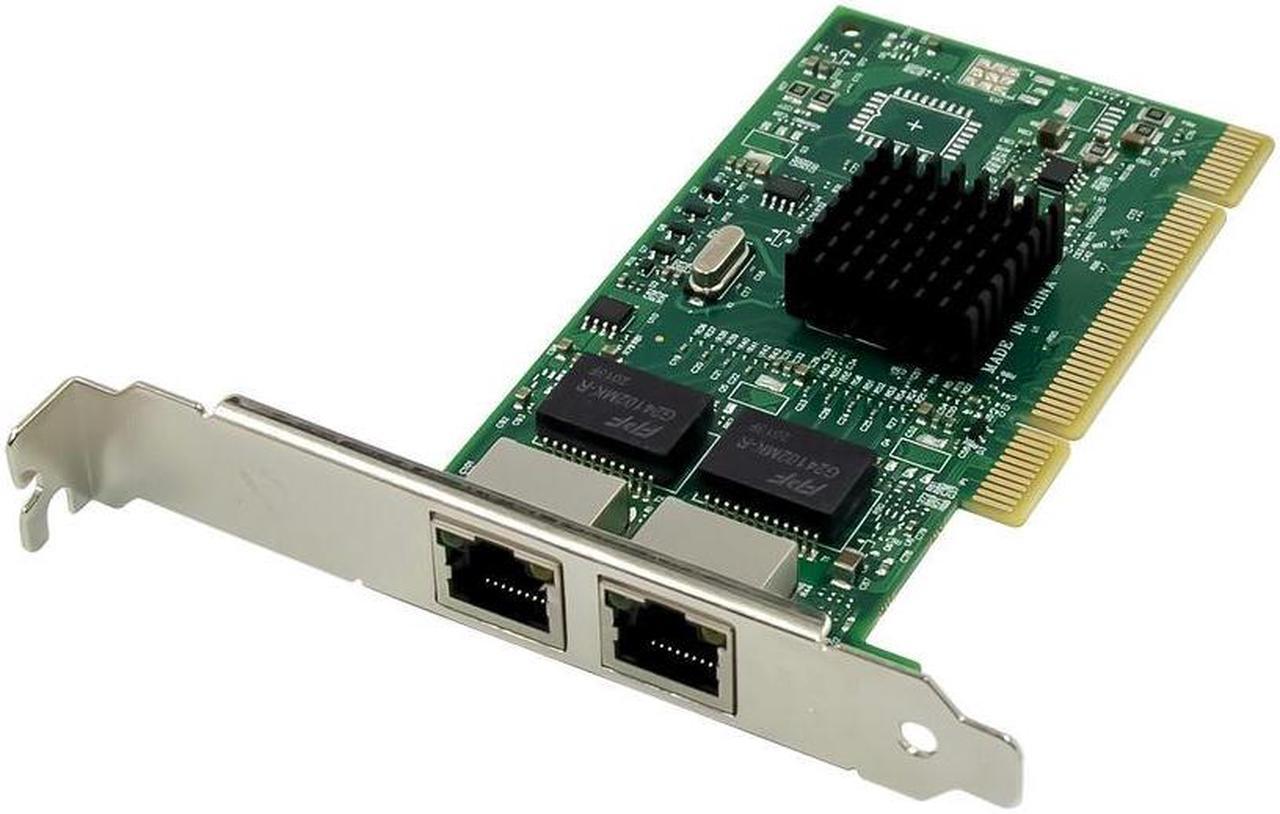 Dual RJ45 Port PCI Gigabit Server Network Adapter 10/100/1000Mbps with 82546 Network Card NIC