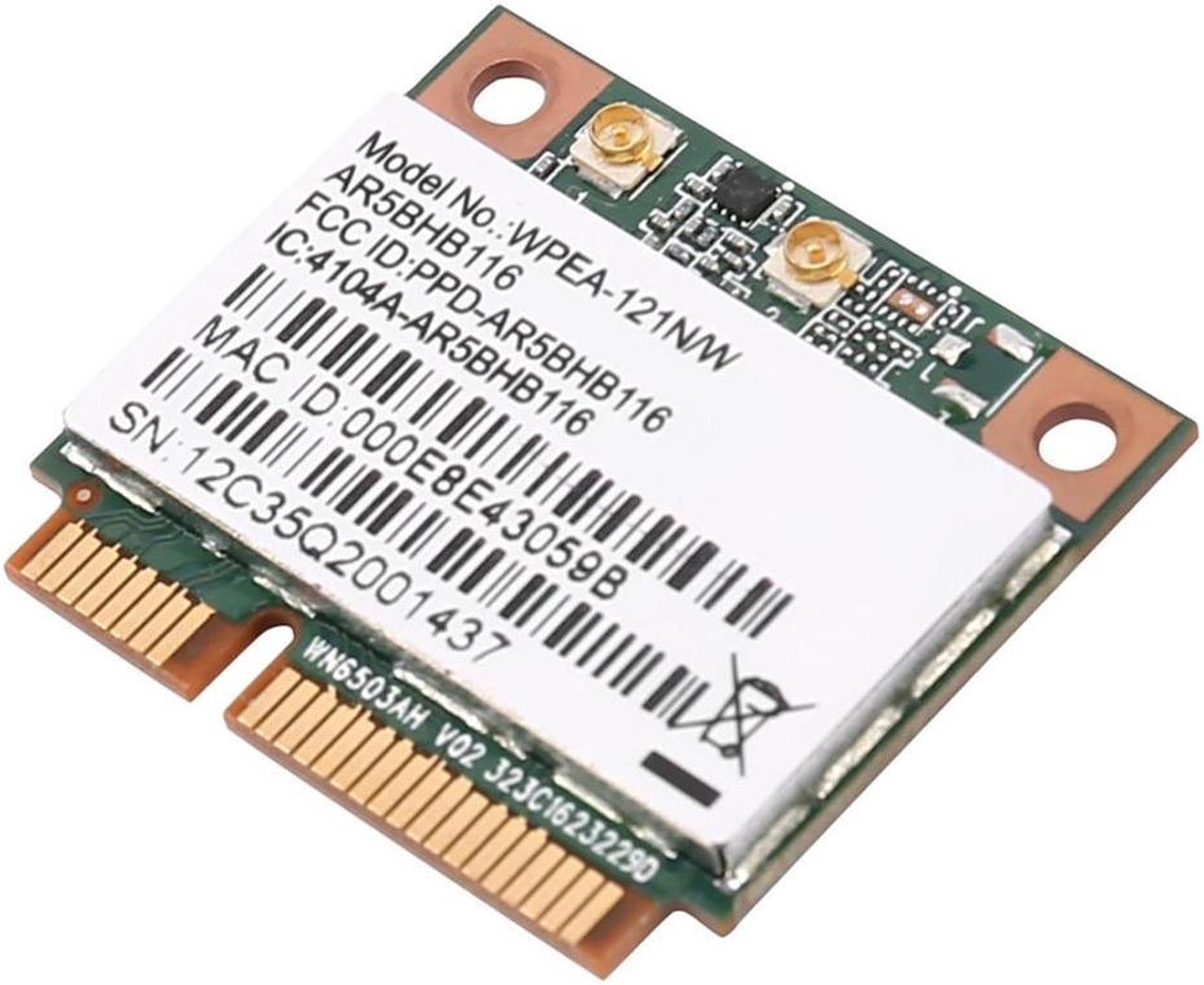 Wireless Network Card AR9832 AR5BHB116 2.4/5 Ghz Single-Chip 300 Mbps 802.11N MINI PCI-E Wireless Card