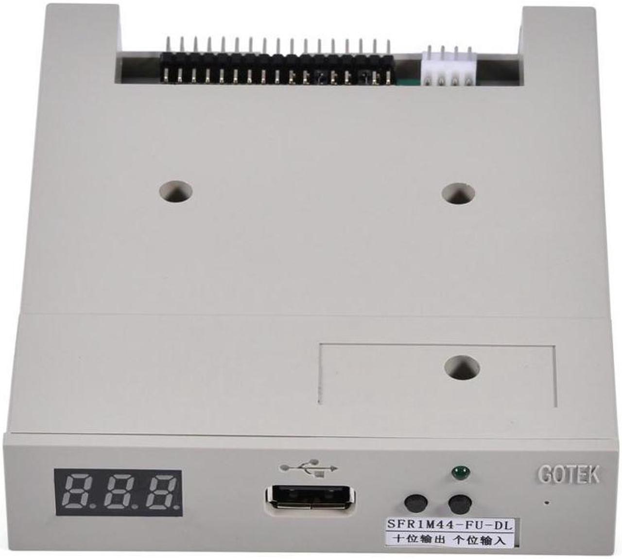 GOTEK SFR1M44-FU-DL 3.5" USB 1.44MB Floppy Drive Emulator for Embroidery Machine floppies drives emulators