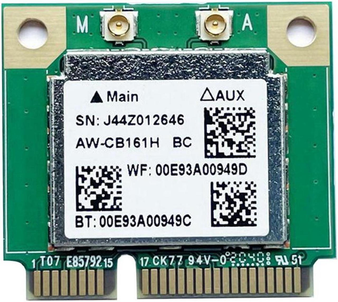 Dual Band Realtek RTL8821 AW-CB161H Wlan Card Bluetooth 4.0 Combo Wireless Half Mini PCI-E Adapter 433Mbps 802.11Ac