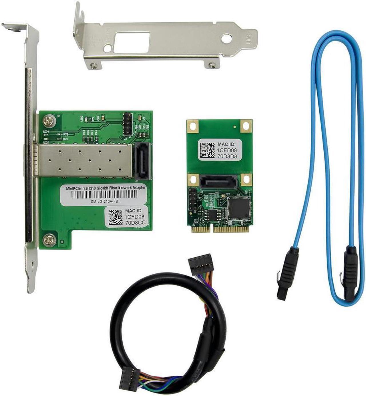 MINI PCIE I210 SFP 1-port Network Adapter 1G 1000M LAN CARD