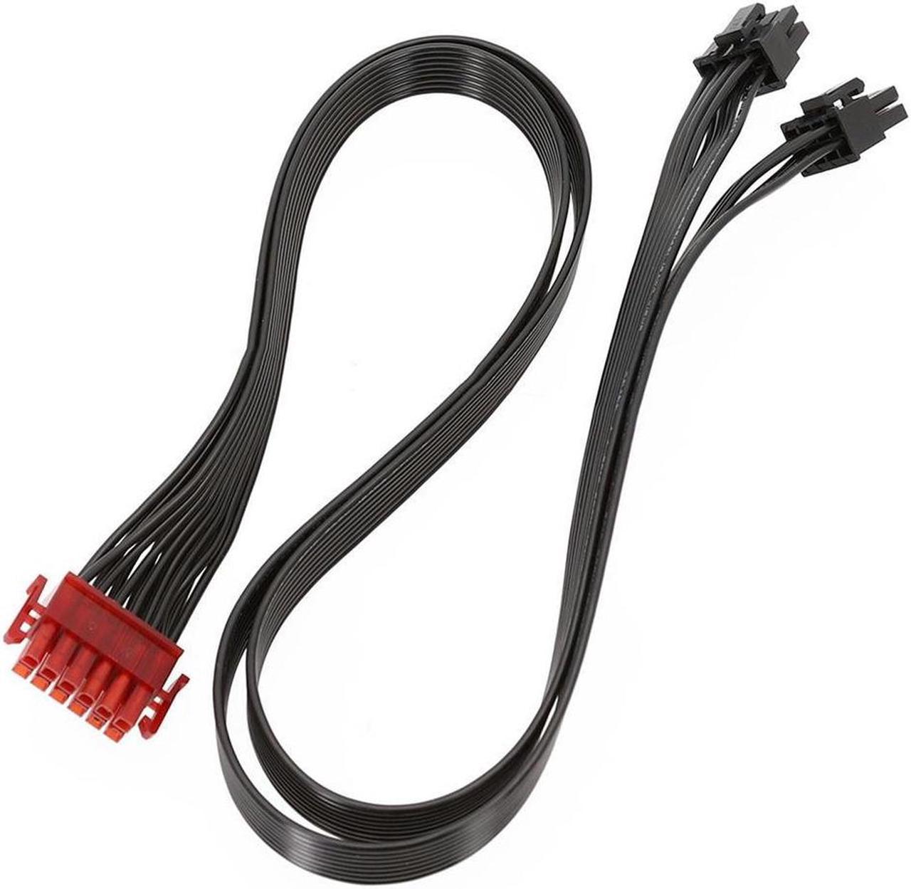 PSU Graphics Card Cable Module Cable 12Pin to Dual PCI-E 8Pin for Enermax PSU