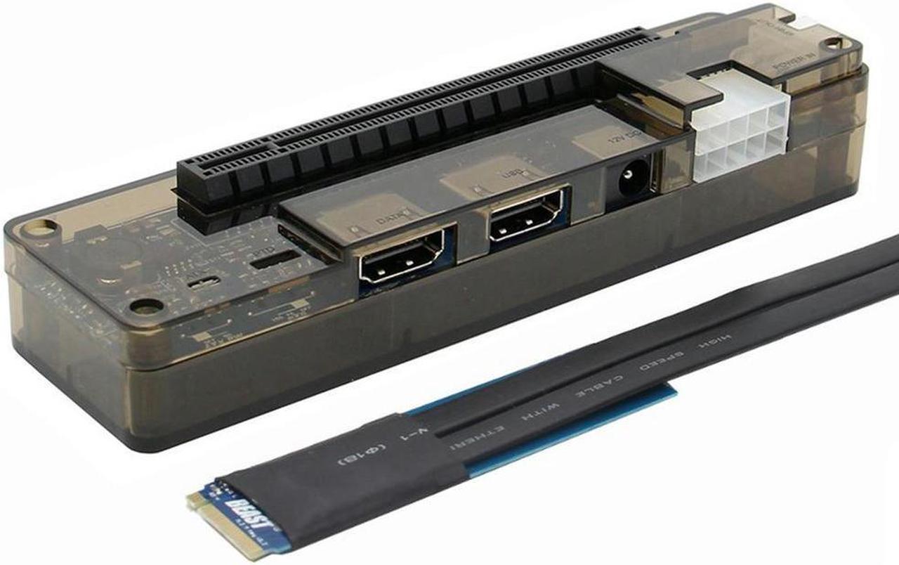 PCI-E Laptop External Independent EXP GDC Graphics Card Dock / PCIe Notebook Docking Station M.2 M Key Interface Version