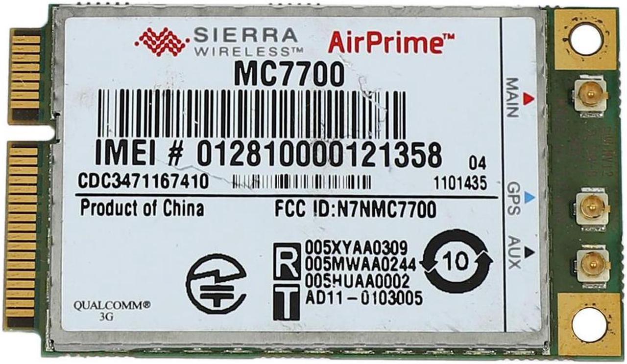 Unlocked MC7700 3G/4G WWAN Card for Sierra AirPrime,100Mbps 4G/3G LTE/FDD/WCDMA/Edge GPS Module for Windows/Linux