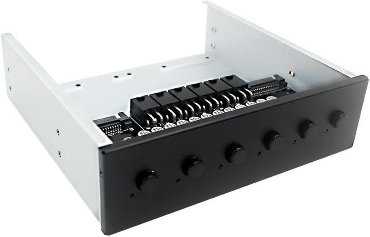 6 Way Hard Disk Selector Controller Hard Drive Power Switch Module for Desktop Computer Support 2.5/3.5 Inch SATA HDD