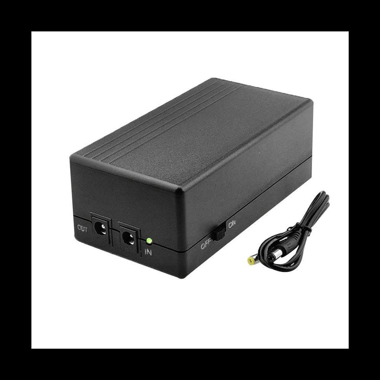 12V 2A Uninterruptible Power Supply Mini UPS 12000MAh Backup for CCTV&Router Emergency Supply