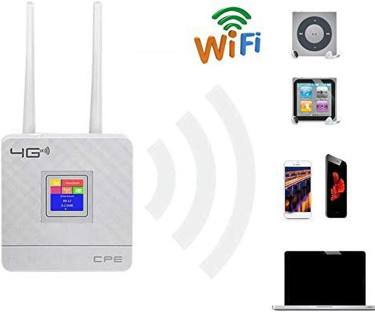 CPE903 4G Wireless Router With Sim Slot Surveillance Enterprise Wireless To Wired Portable For Home/Office(EU Plug)