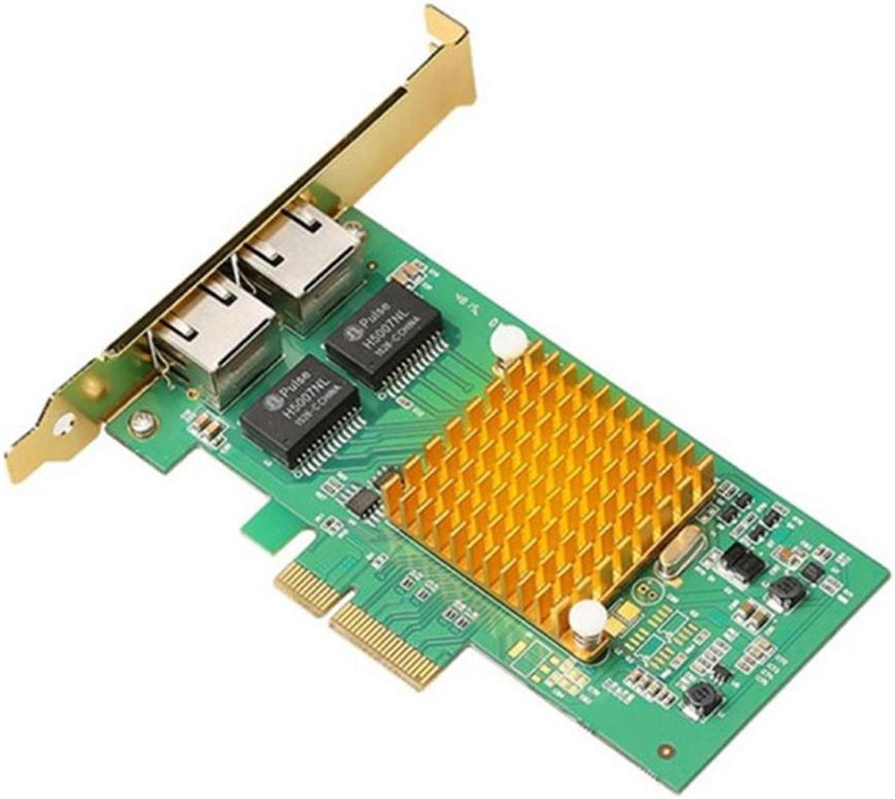 I350 Chip PCI-E X4 RJ45 Desktop Dual Port Gigabit Ethernet Lan 10/100/1000Mbps Network Interface Card