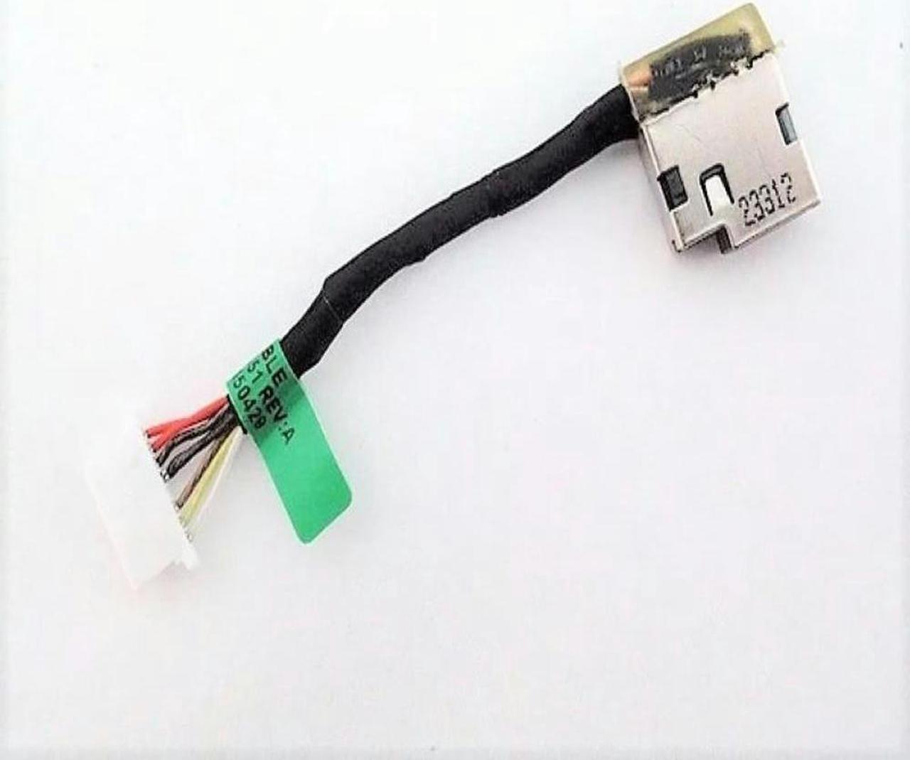 For Envy 15-BK 799735-Y51 799735-T51 857438-001 DC In Power Jack Cable Charging Port Connector