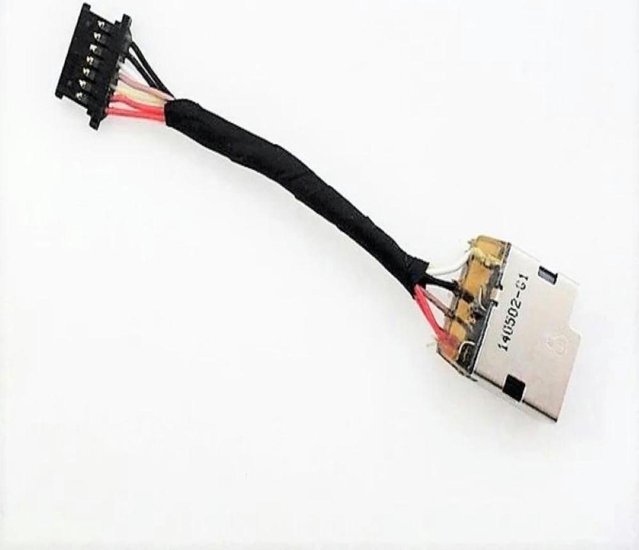 For Slate AIO 17-L 17-L010 738320-SD1 787771-001 DC In Power Jack Cable Charging Port Connector