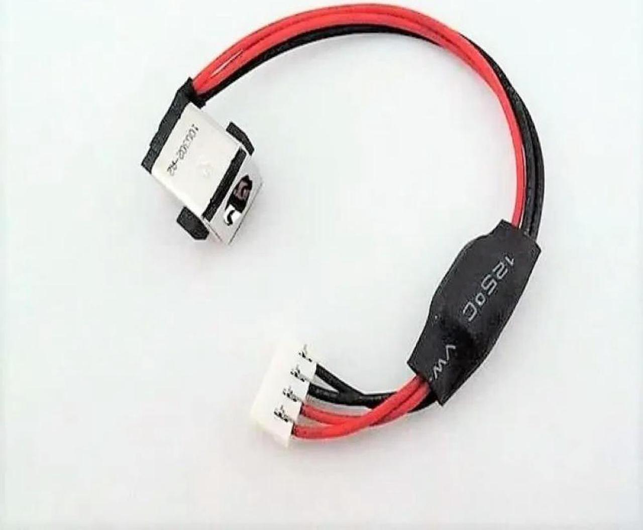 For Toshiba Satellite P200 P205 P205D X205 K000048580 DC In Power Jack Cable Charging Port Connector