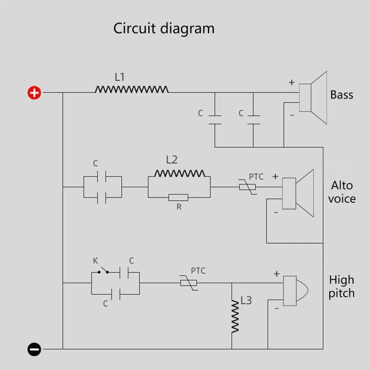 Alt view image 2 of 4 - 250W 3 Ways Frequency Divider Board for DIY KTV Speaker     250W 3 Ways Frequency Divider Board for DIY KTV Speaker