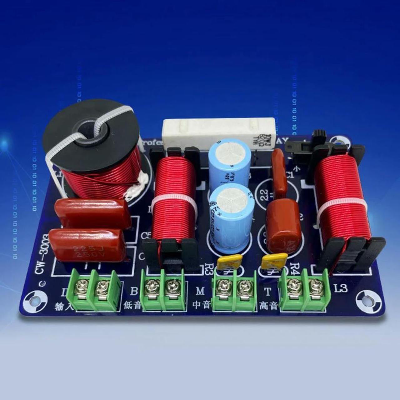 Alt view image 4 of 4 - 250W 3 Ways Frequency Divider Board for DIY KTV Speaker     250W 3 Ways Frequency Divider Board for DIY KTV Speaker