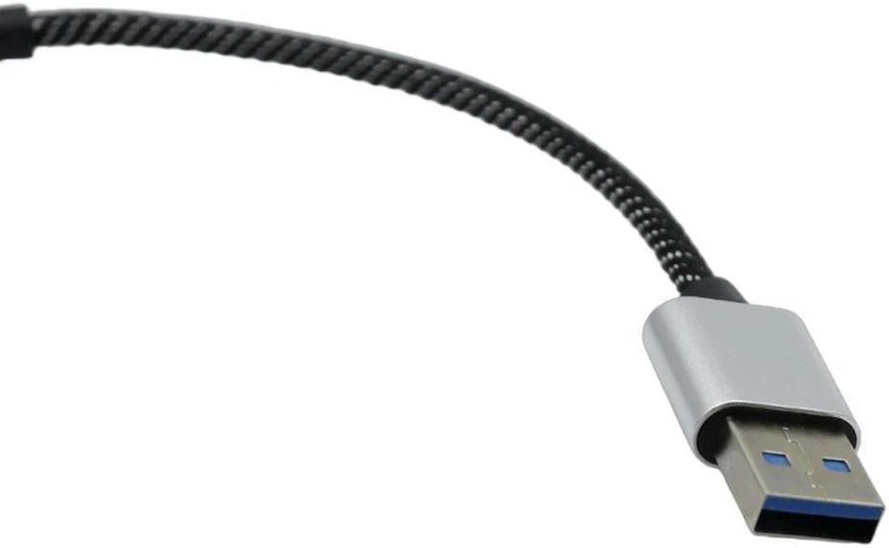 Alt view image 3 of 4 - USB 2.0 Adapter Cable, 1 Male to 3 Female Port Splitter with USB C for LaptopS     USB 2.0 Adapter Cable, 1 Male to 3 Female Port Splitter with USB C for LaptopS