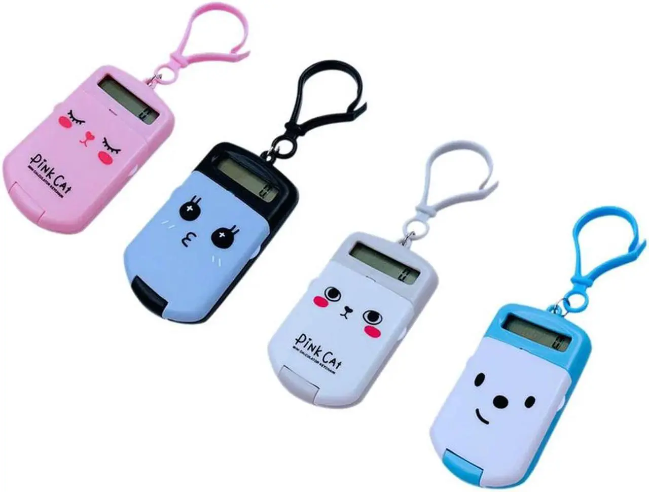 Alt view image 3 of 4 - Ruth's sister Portable Digit Calculator Mini Calculator Cartoon Cute Keychain Office Supplies Special Calculator For Student
