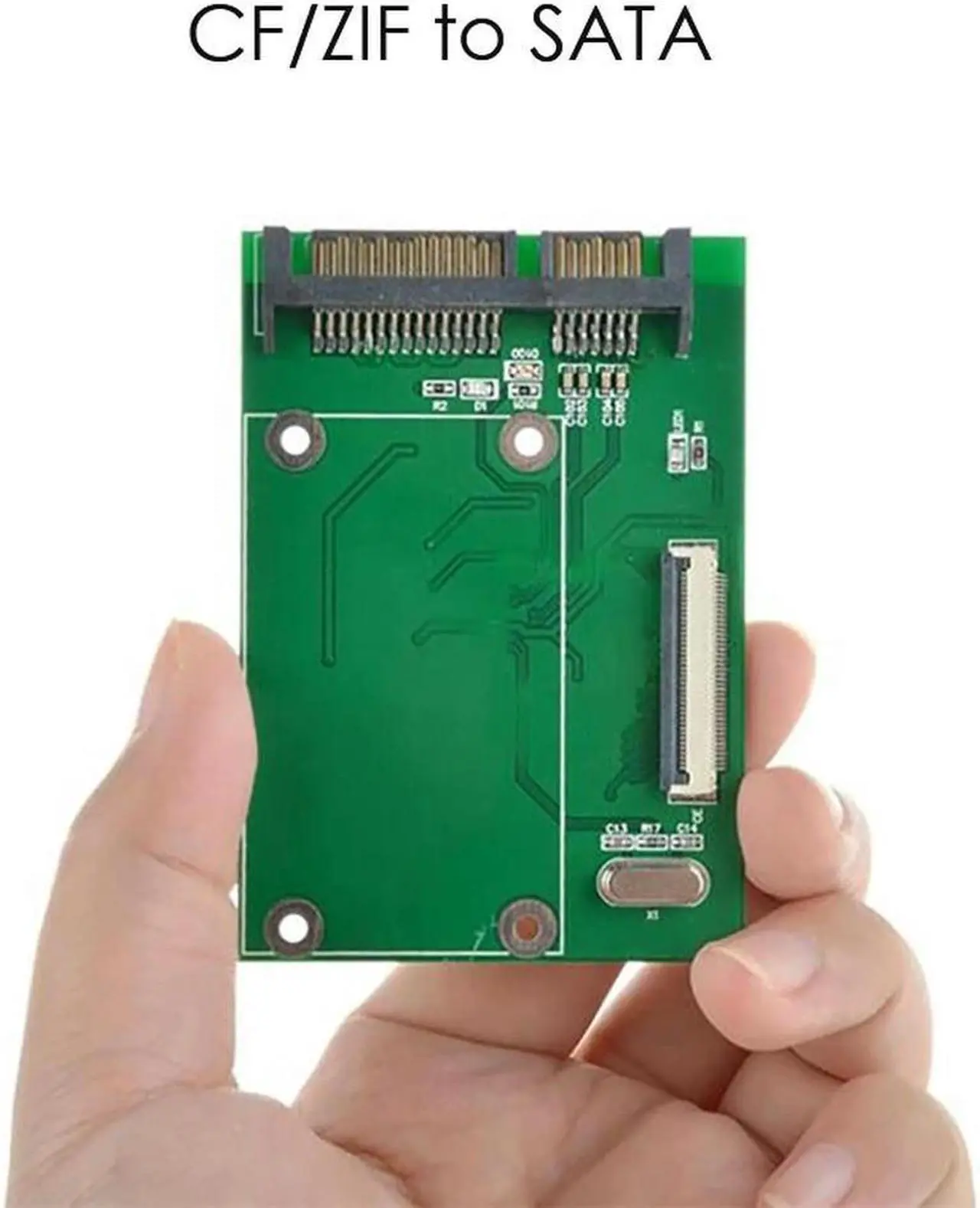 Alt view image 3 of 4 - Ruth's sister 40 Pin ZIF 1.8 Inch SSD/HDD To SATA Male Adapter Converter Board