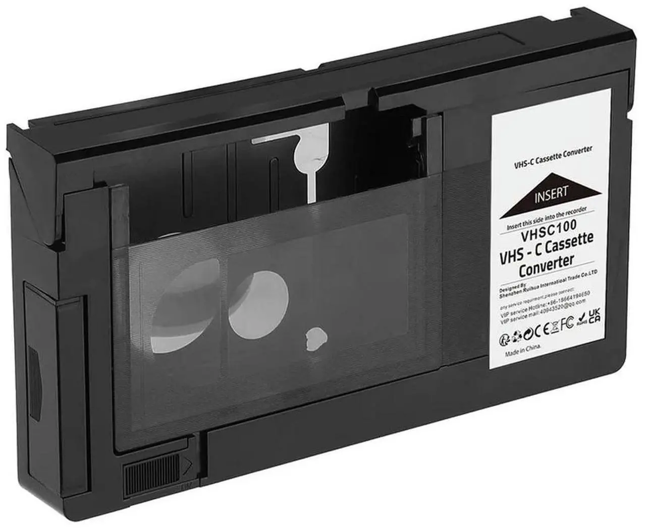 Main image of -C Cassette Adapter for -C SVHS Camcorders Motorized Cassette Adapter Not for 8mm/MiniDV/Hi8-AB01