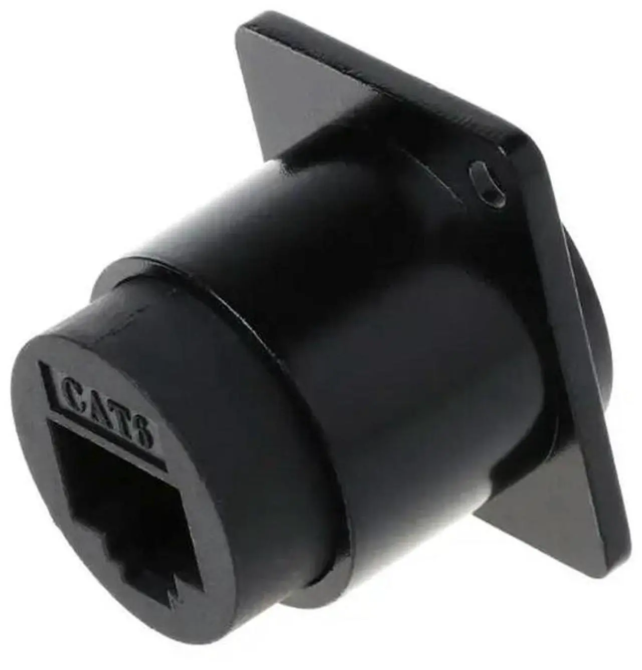 Main image of D-type Module RJ45 Socket Cable Female Signal Connector Cat6 Panel Mount Network Ethernet Extension Interface Adapter