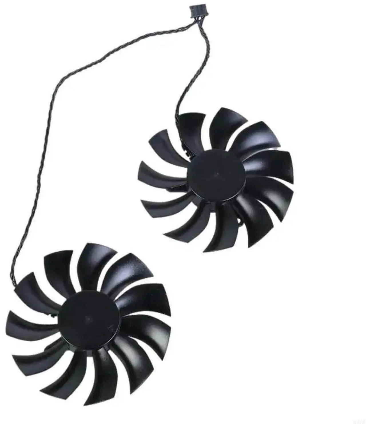 Main image of 4Pin VGA Video Card Cooling Fan For GTX1070 1060 GTX1060 GTX1070 Improved Gaming and Graphics Card Applications
