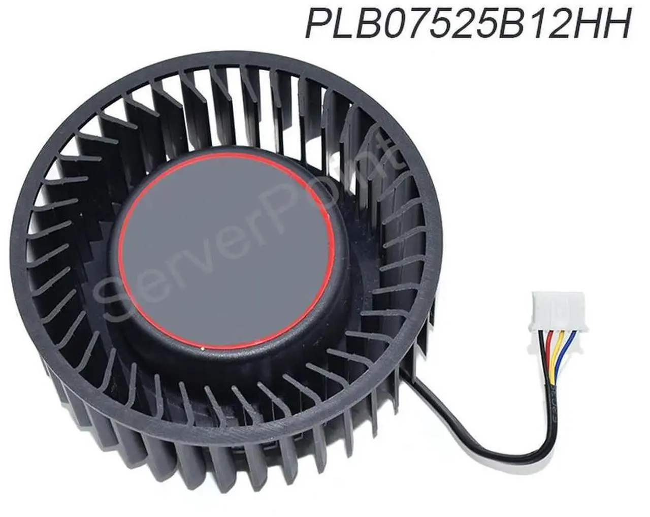 Main image of Well Tested Cooler DC12V 1.20A 75mm Four Pins Cooling Fan PLB07525B12HH For RX Vega 56 8GB /RX Vega 64 8GB Video Card Fan