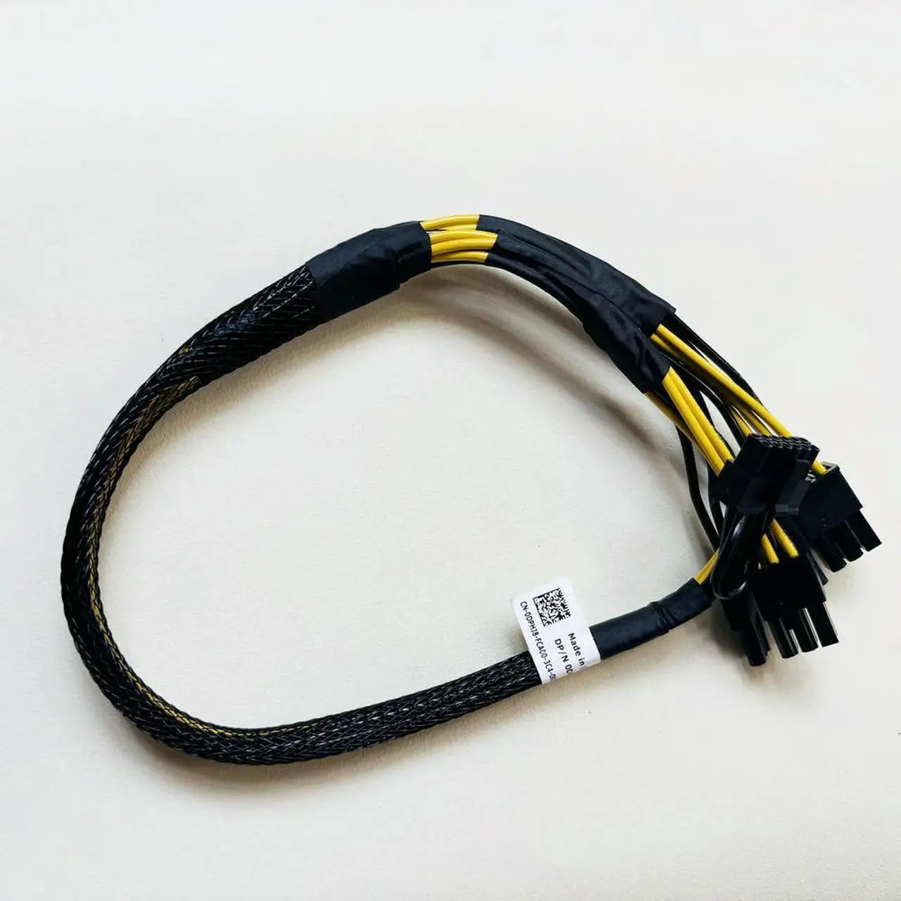 Alt view image 2 of 2 - R750 GPU Power Cable Cord DPHJ8 0DPHJ8 For EMC POWEREDGE R7525 R750XS Server