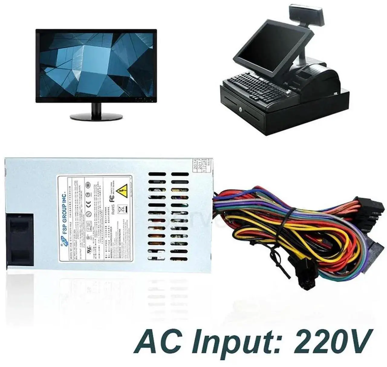 Main image of FSP270-60LE 270W Flex-ATX 1U 220v Power Supply FLEX HTPC NAS Well Tested with Three Months Warranty