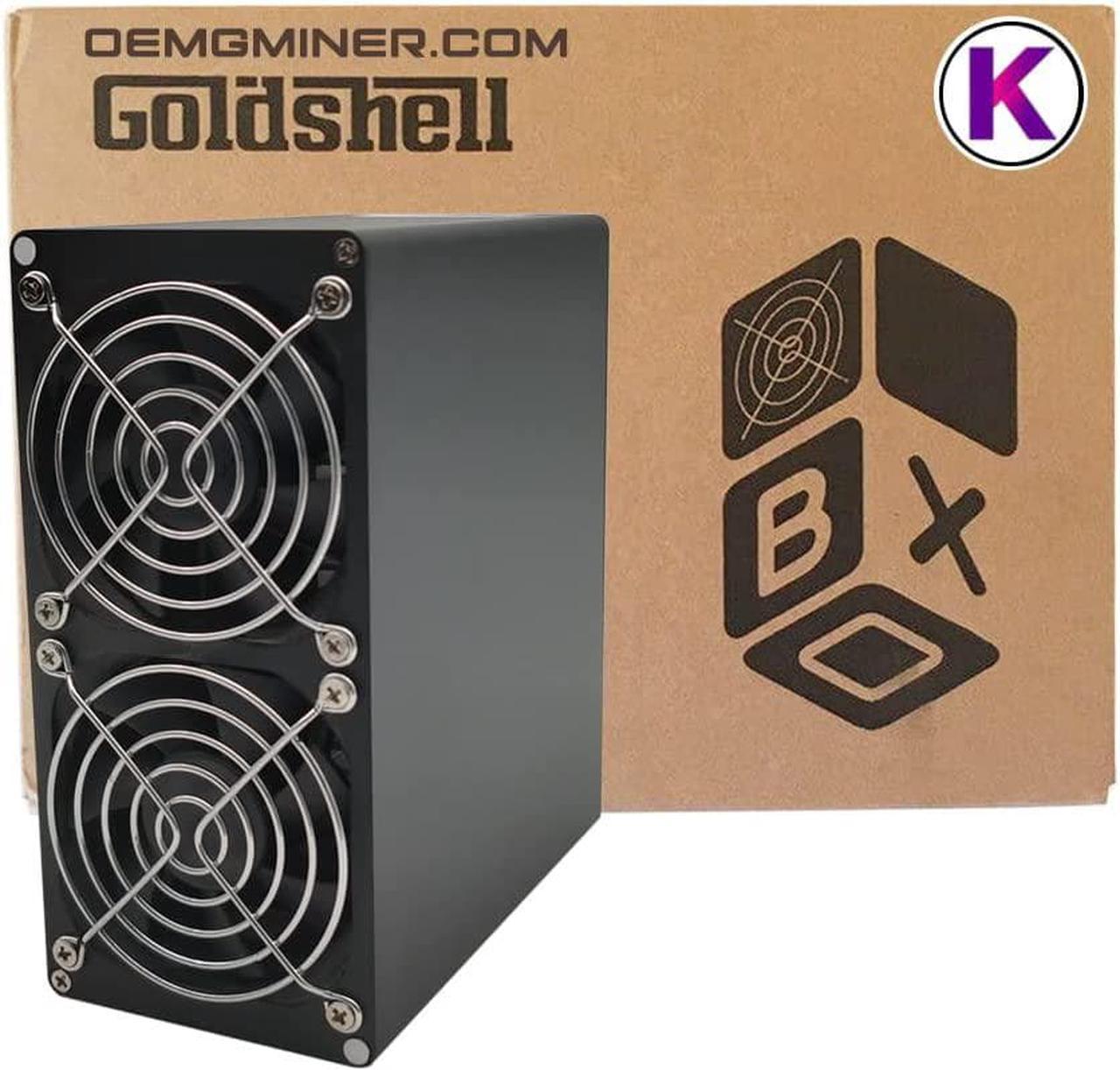 OEMGMINER Second Generation Goldshell KD Box II Two Modes 5Th/s Kadena Miner 400W or 3.5TH/s 260W Goldshell Miner Without PSU