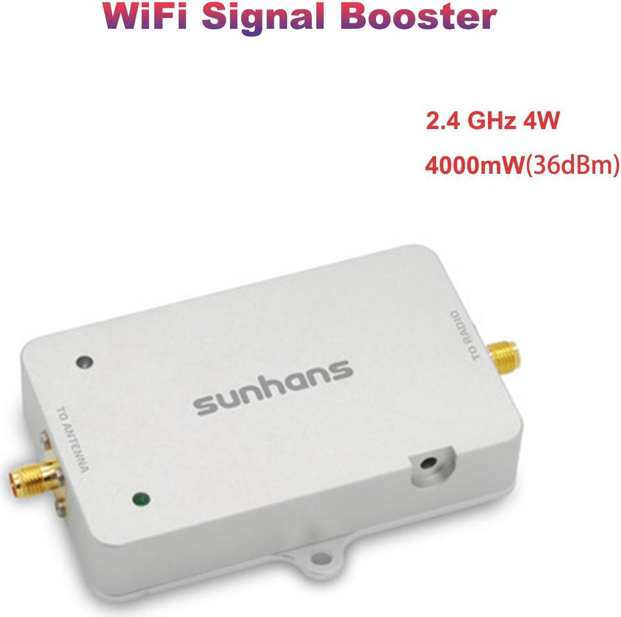 OEMGMINER 4000mW UAV WiFi Signal Booster 2.4GHz 36dBm Drones WiFi Signal Amplifier