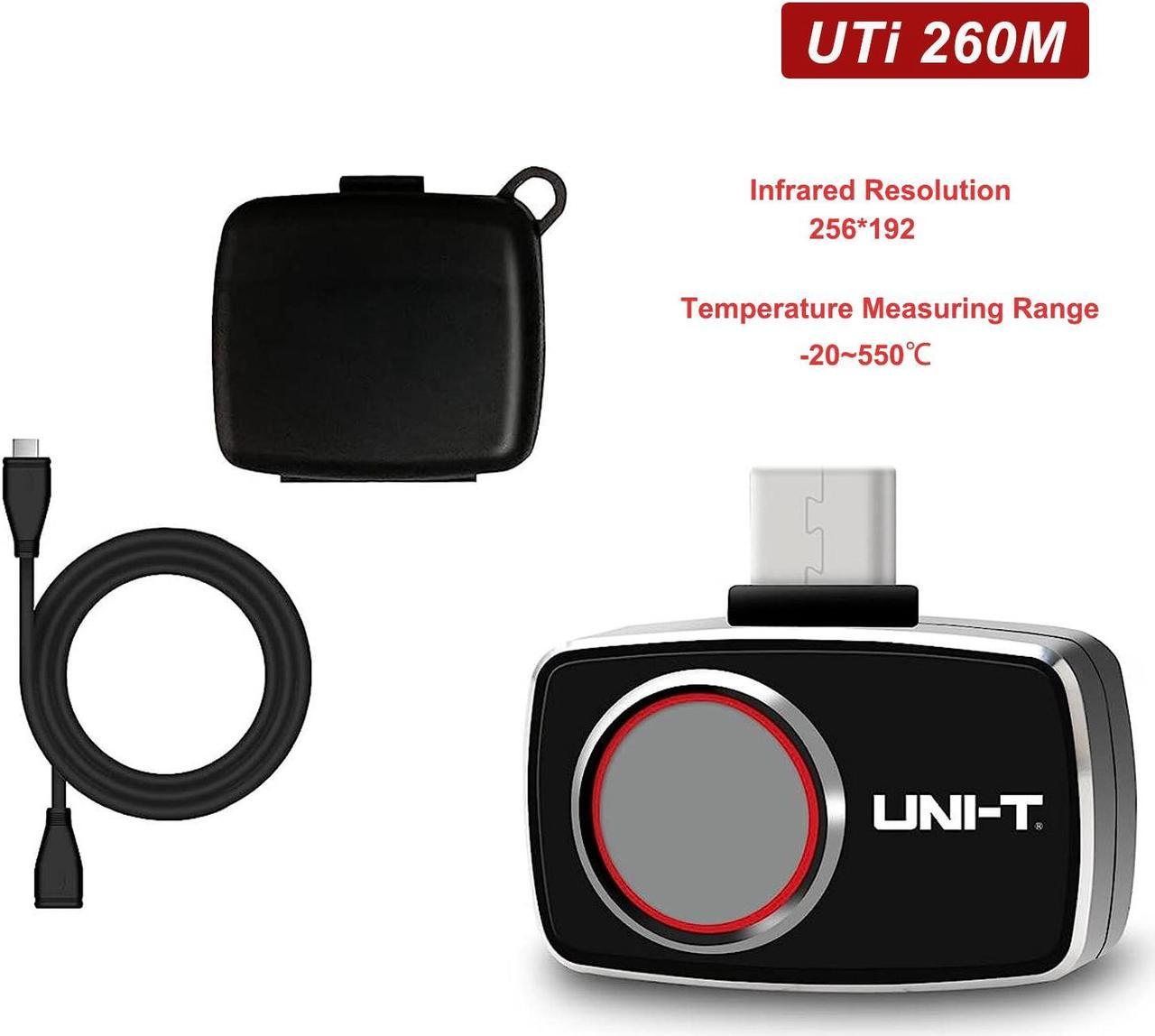 UNI-T UTi260M Infrared Thermal Imager Mobile Phone(Android) Thermal Imaging Module Industrial Handheld Thermal Imaging Camera(Measuring Range -20 ~ 550 Celsius)