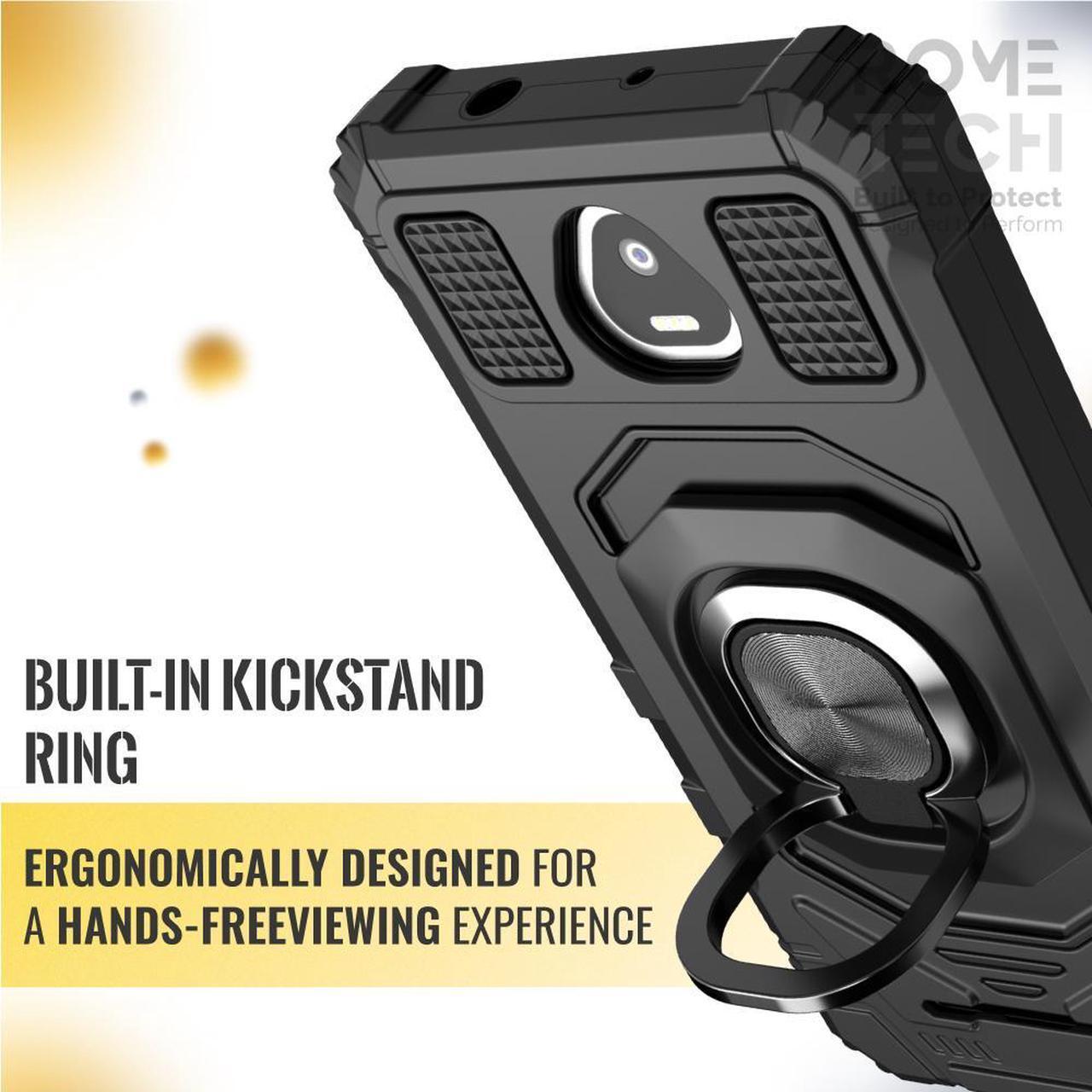 Alt view image 5 of 6 - Schok Volt SV55 Rome Tech Armor Case - Black