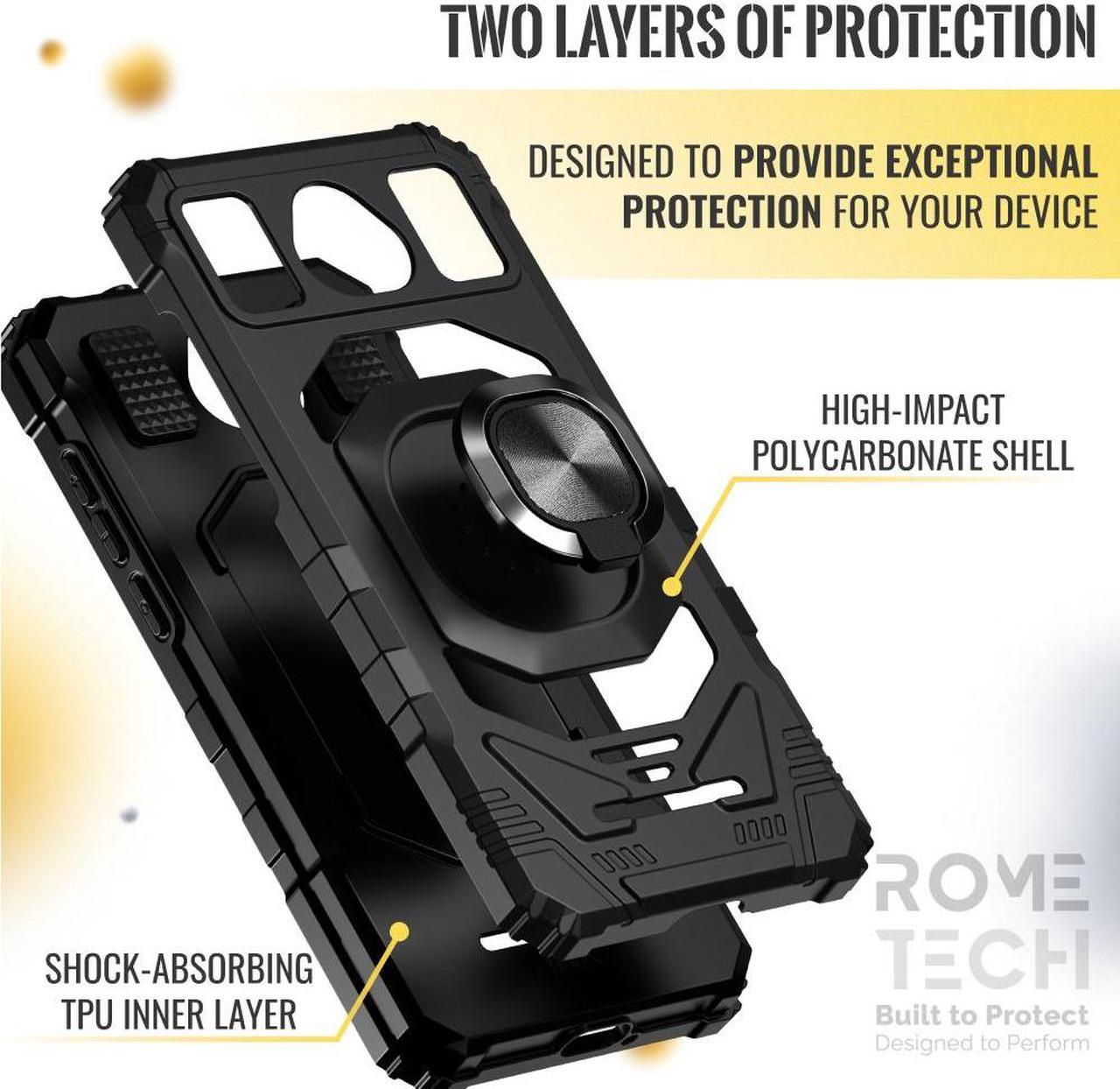 Alt view image 3 of 6 - Schok Volt SV55 Rome Tech Armor Case - Black