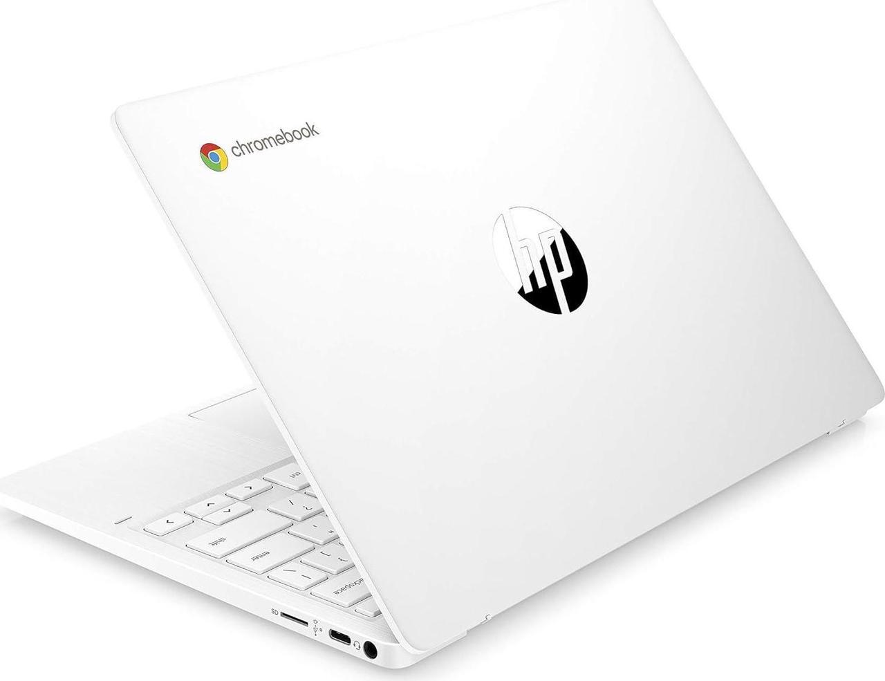 Alt view image 3 of 7 - HP Chromebook 11A-NA0021NR, 11.6" HD MediaTek MT8183 4GB RAM 32GB eMMC SnowWhite