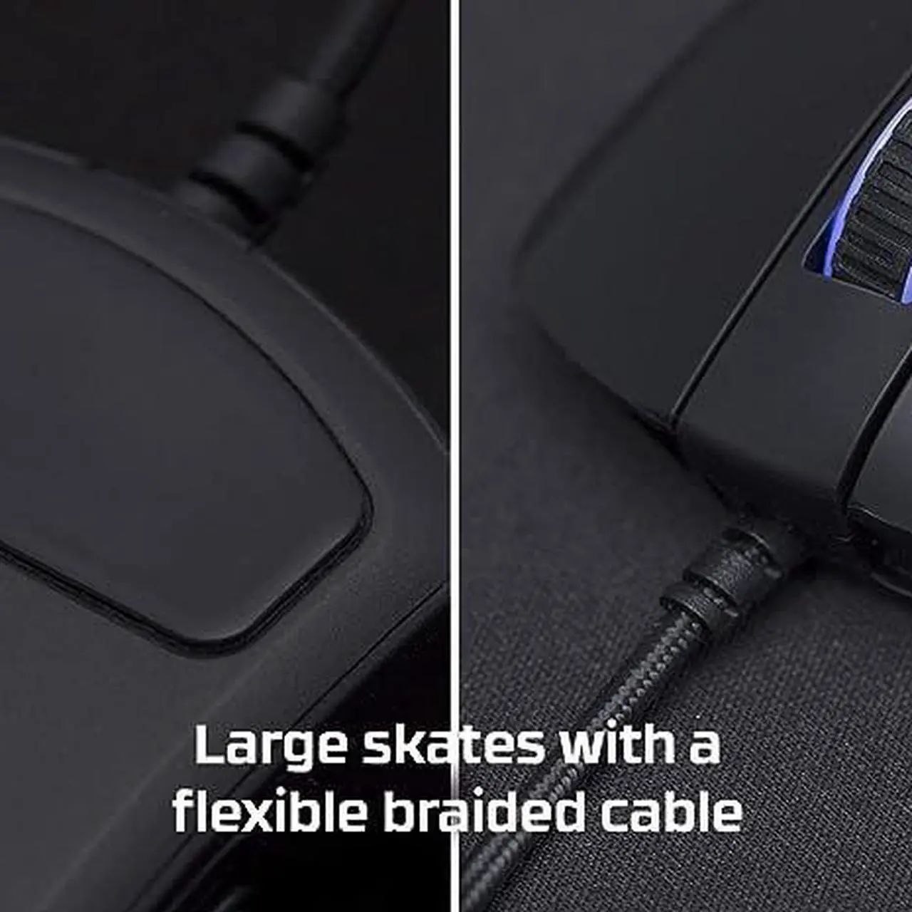 Alt view image 13 of 15 - HyperX Pulsefire Raid – Gaming Mouse, 11 Programmable Buttons, RGB, Ergonomic Design, Comfortable Side Grips, Software-Controlled Customization