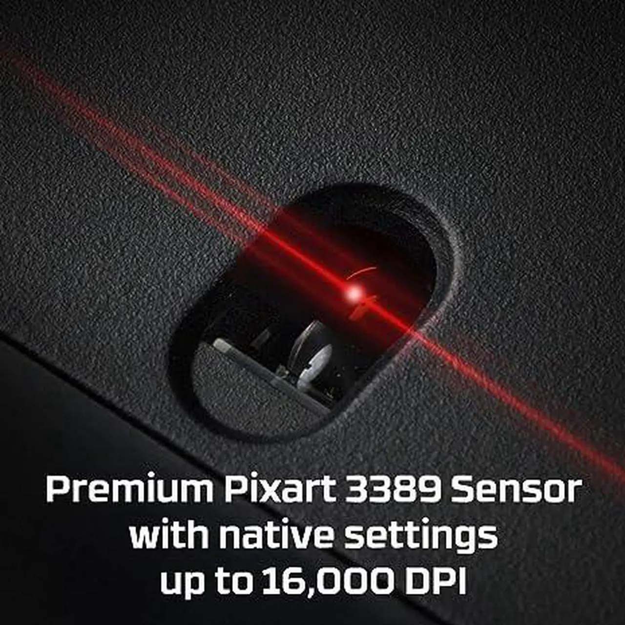 Alt view image 14 of 15 - HyperX Pulsefire Raid – Gaming Mouse, 11 Programmable Buttons, RGB, Ergonomic Design, Comfortable Side Grips, Software-Controlled Customization