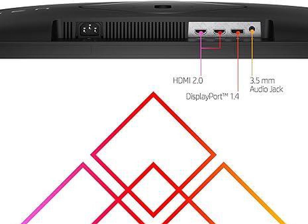 Alt view image 4 of 11 - HP OMEN  27-inch FHD 165Hz Gaming Monitor Pivot rotation Height Adjustable