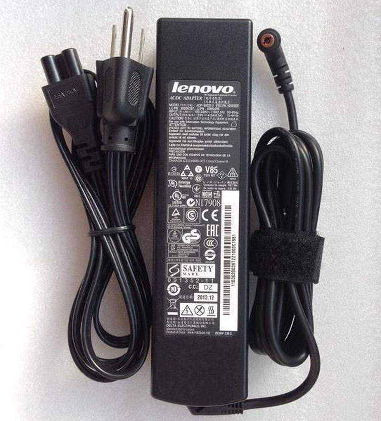 New Genuine Lenovo G470AL G475AX G475GX G475GL G570A G575GX Slim AC Adapter Charger 90W