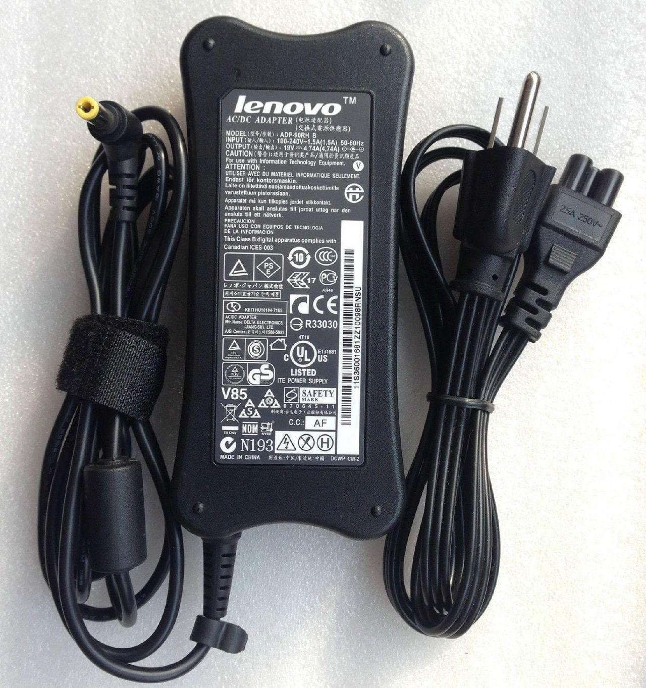 New Genuine Lenovo Y410A-7757 Y500-7761 AC Adapter Charger 90W