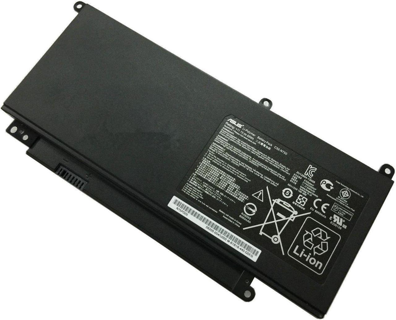 New Genuine Asus N750 N750JK N750JV Battery 69Wh