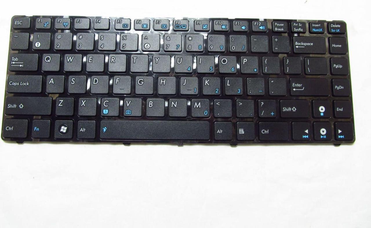 New Asus N43 N43JM N43T N43SL N43SN English Keyboard with black Frame AEKJ1U00120 04GNV62KUS00-2