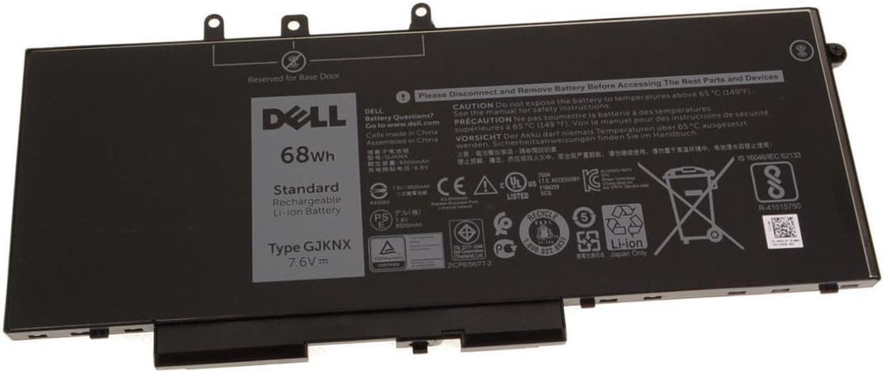 Alt view image 10 of 12 - New  Dell OEM Original Latitude 5480 5580 5280 4-Cell 68Wh Laptop Battery GJKNX