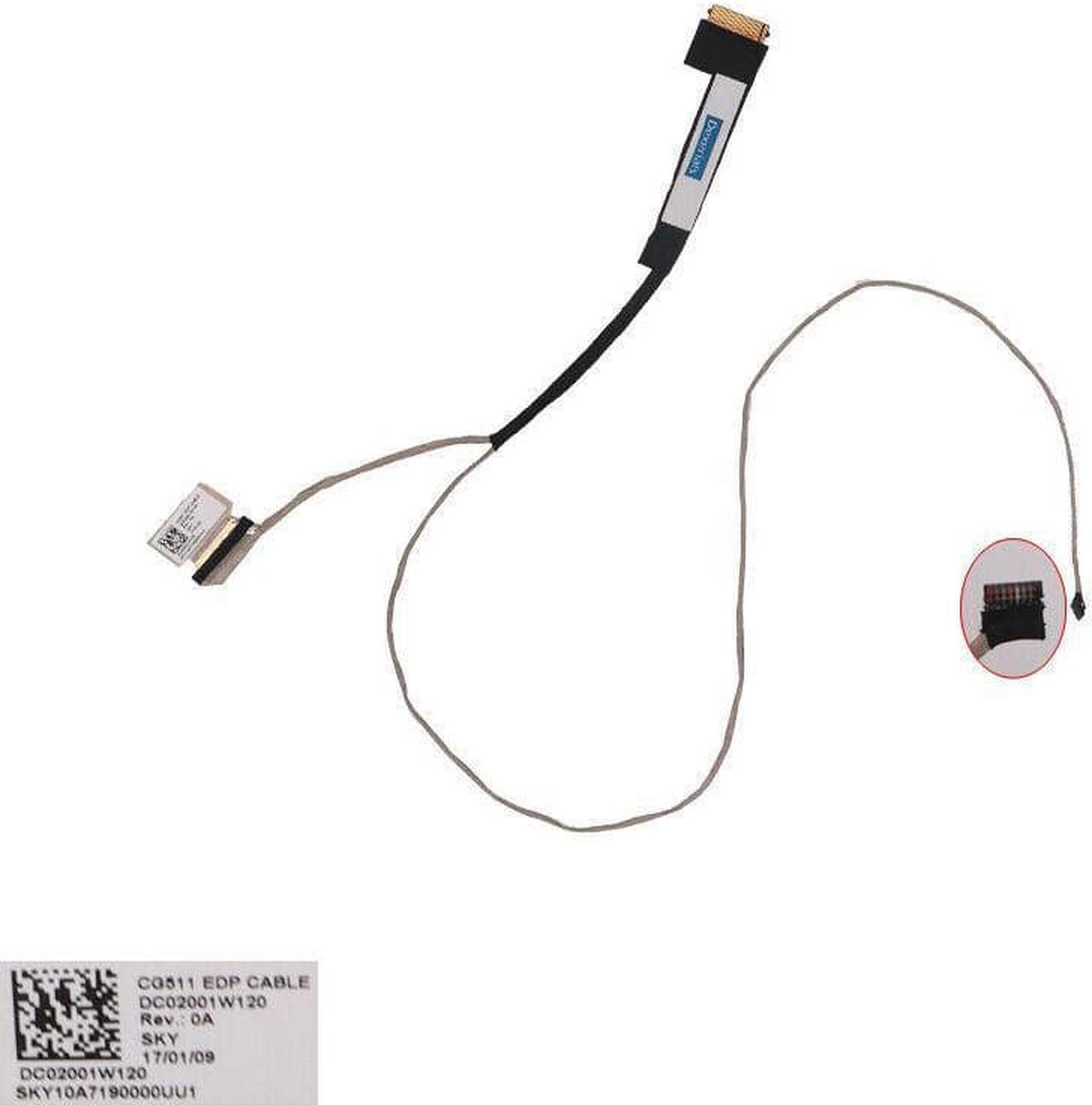 New Lenovo IdeaPad 310-15IKB 310-15ABR 510-15IKB 510-15ISK 510-15ABR LCD LED Cable EDP DC02001W100 DC02001W110 DC02001W120 5C10L35864