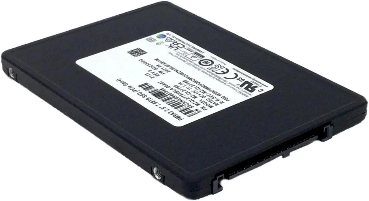 Alt view image 4 of 8 - Samsung PM9A3 7.68TB PCIe Gen4 x4 NVMe U.2 Data Center SSD  MZ-QL27T60 (MZQL27T6HBLA-00A07)