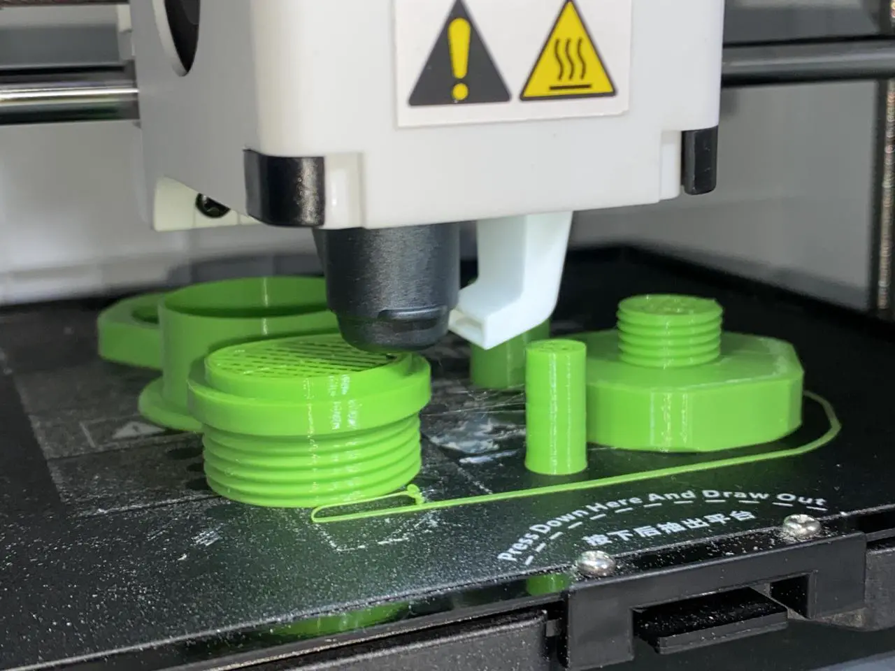 Alt view image 10 of 14 - Flashforge 3D Printer Adventurer 3 Auto Leveling Quick Removable Nozzle High Precision