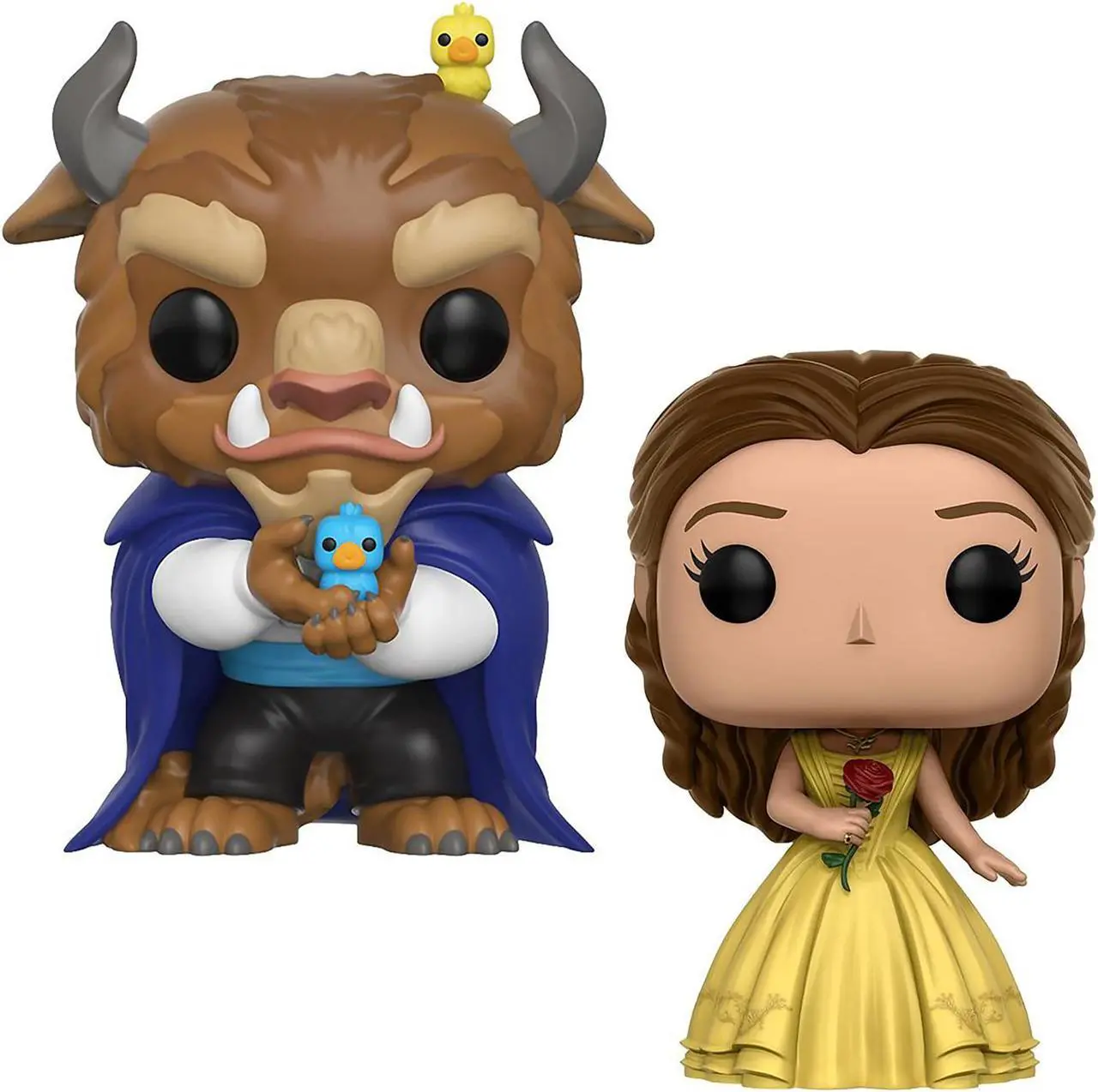 Main image of Funko Pop! Disney - 2pk Belle #242 & The Beast