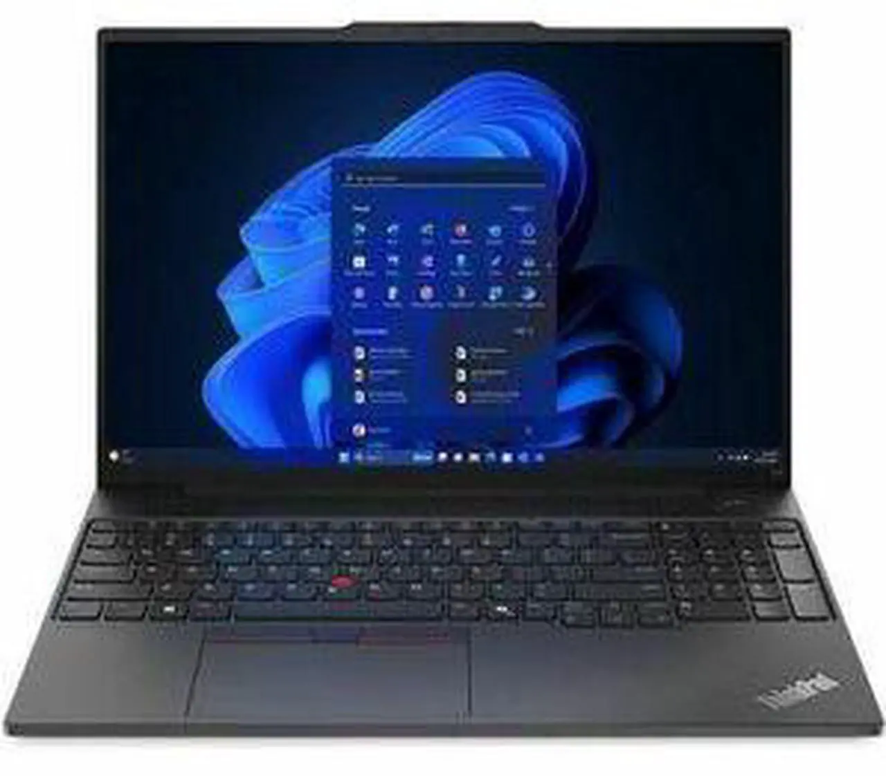 Alt view image 11 of 15 - Lenovo ThinkPad E16 Gen 2 21M5000GUS 16" Notebook - WUXGA - AMD Ryzen 5 7535U - 16 GB - 256 GB SSD - English Keyboard - Black - AMD Chip - 1920 x 1200 - Windows 11 Pro - AMD Radeon 660M Graphics