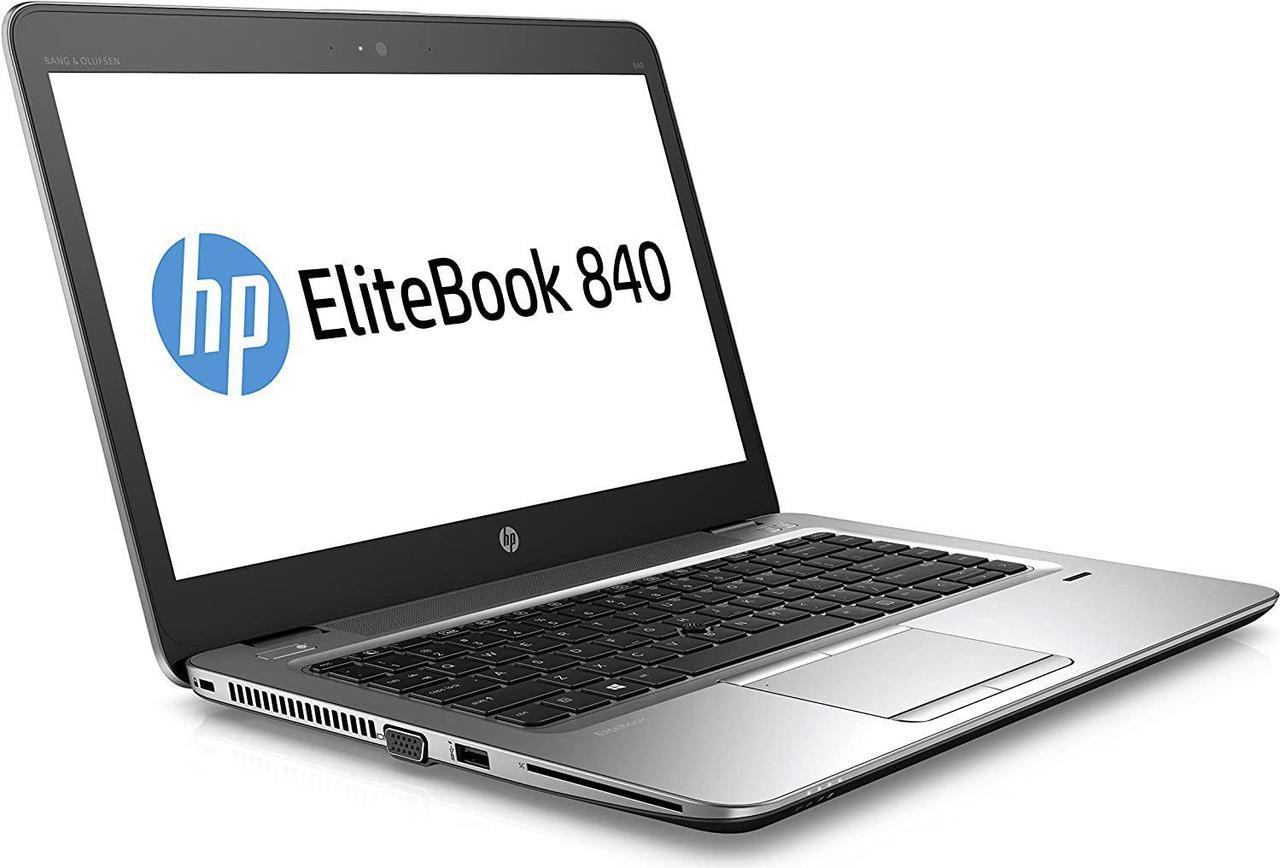 HP Grade B EliteBook 840 G3 Laptop - Intel Core i7 6th Gen 6600U (2.60GHz) 16GB Memory 256 GB SSD Intel HD Graphics 520 14.0" Windows 10 Pro 64-bit