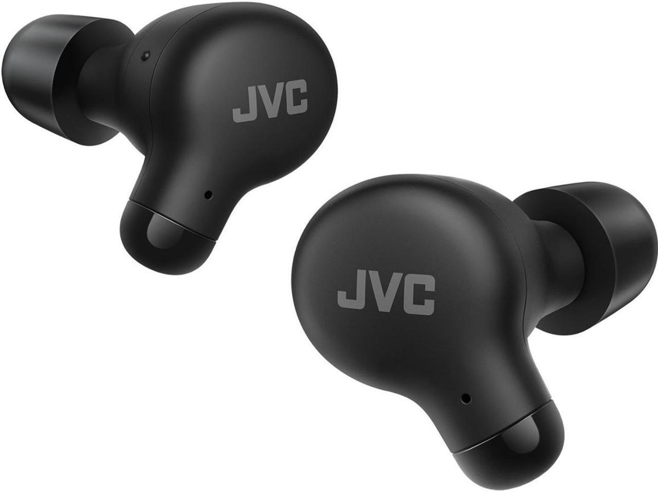 Main image of JVC Marshmallow True Wireless Bluetooth Earbuds, Long Battery Life (up to 28 Hours), Black