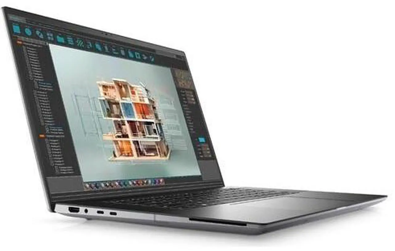 Alt view image 2 of 3 - Dell Precision Precision 5690 16" 32GB 512GB SSD Core Ultra 7 165H 1.4GHz WIN11P, Titan Gray